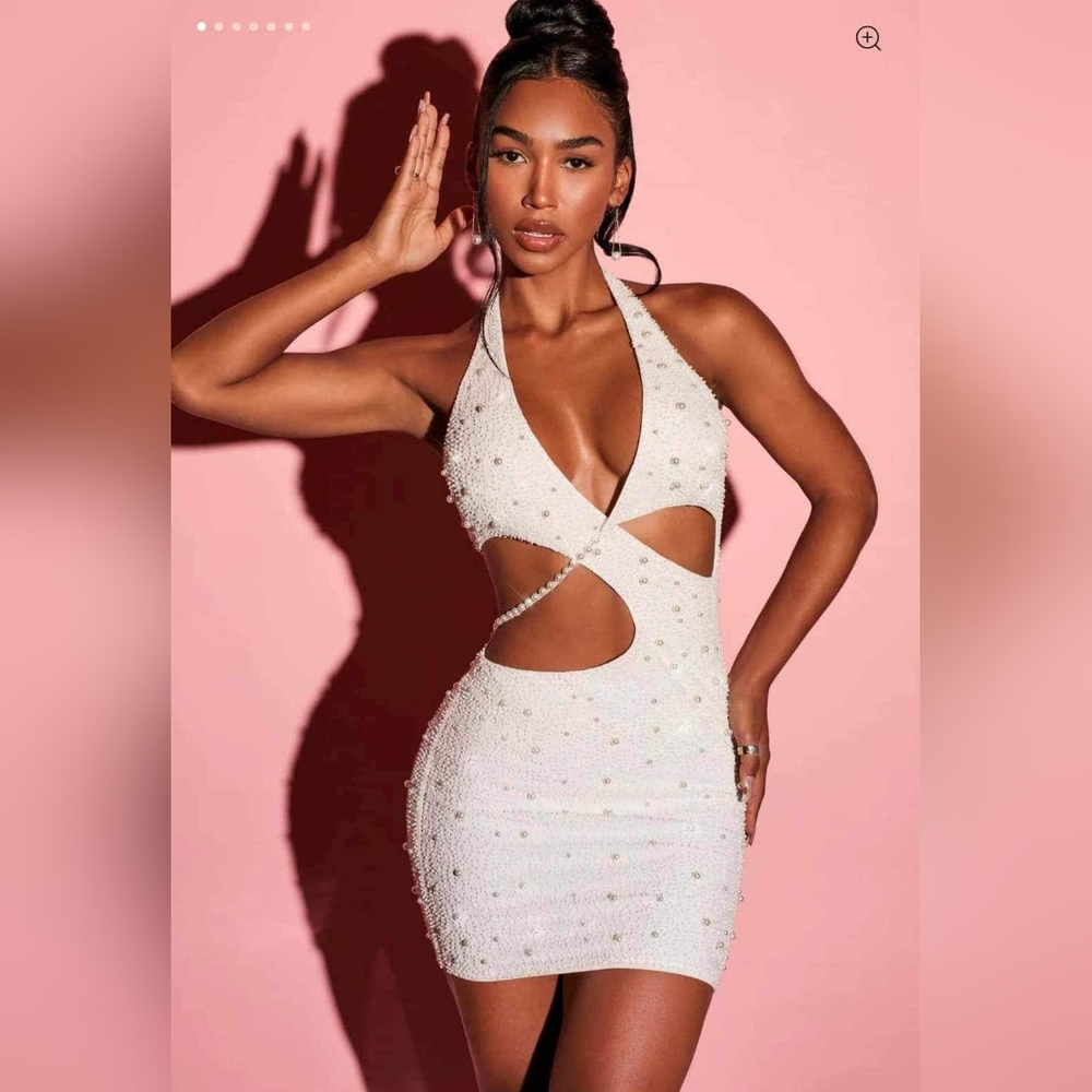 Oh Polly cutout dress
